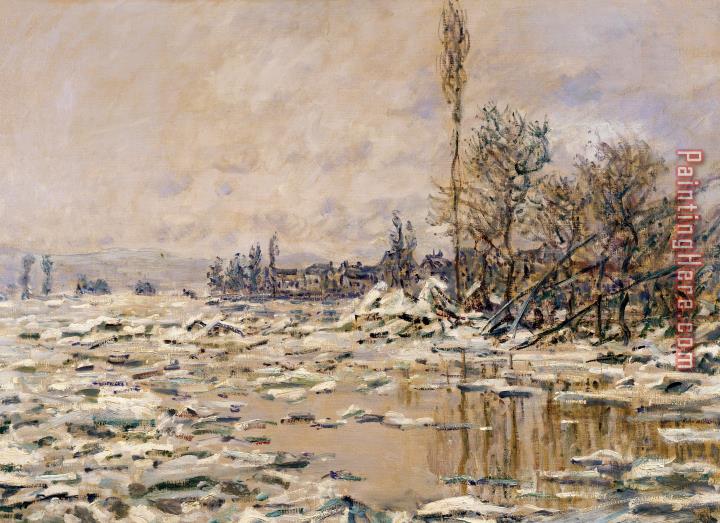 Claude Monet The Break-up Of The Ice